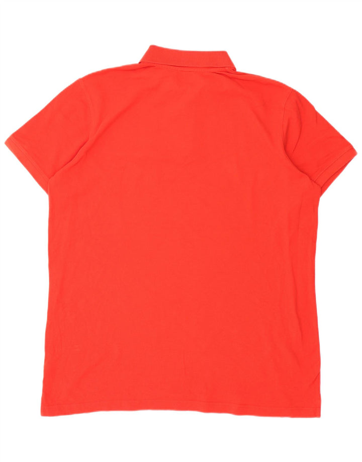 Helly Hansen Herren Poloshirt 2XL Rote Baumwolle