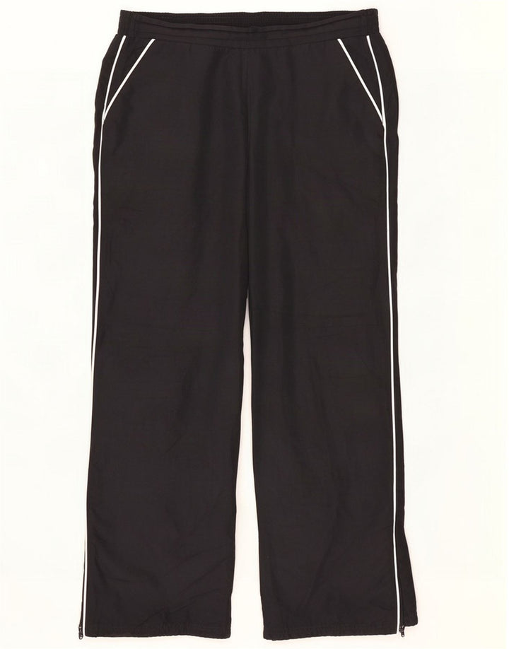 Marks & Spencer Damen-Trainingshose, UK 12, Mittelschwarz, Polyester