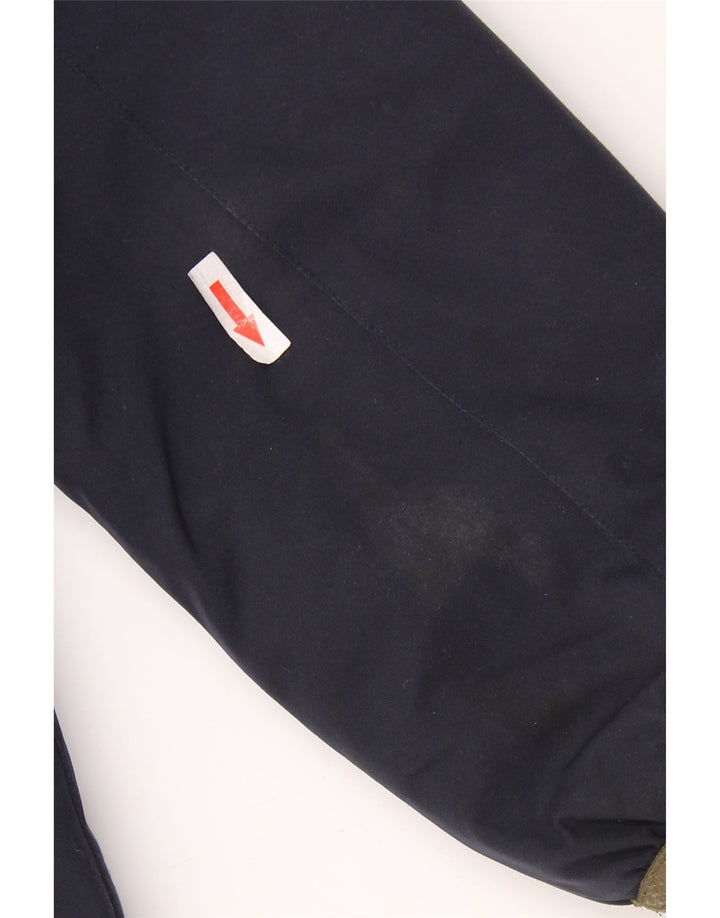 DIESEL Windjacke mit Kapuze für Jungen, 9–10 Jahre, marineblaues Polyester