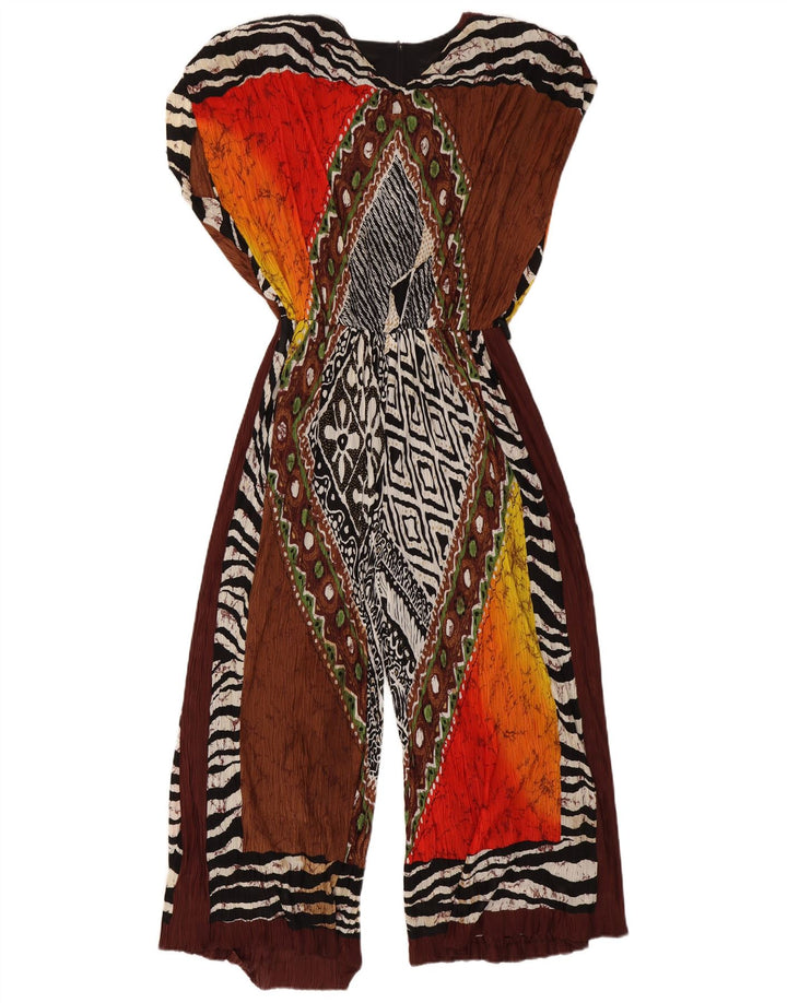 Puszta Damen-Overall mit abstraktem Muster, übergroß, EU 44, XL, mehrfarbig