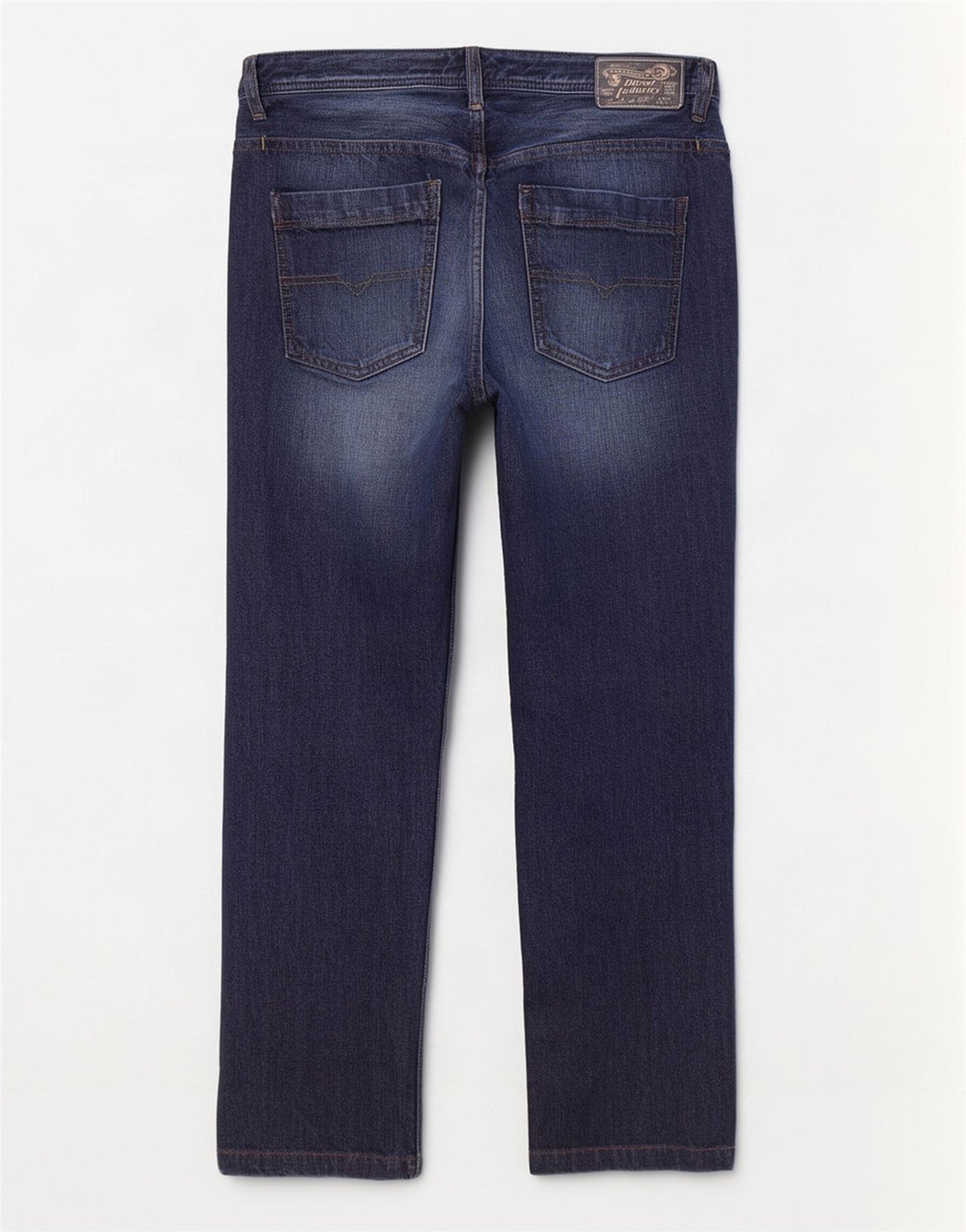 Diesel Herren Braddo Straight Jeans W32 L32 Blaue Baumwolle