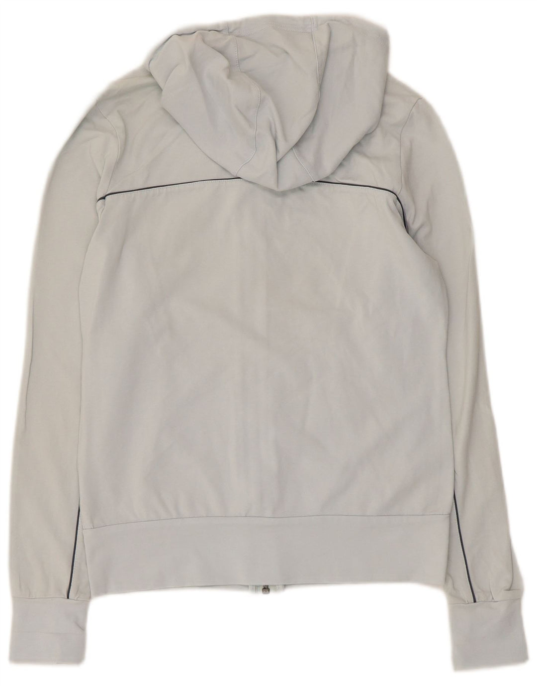 Nike Damen Zip Hoodie Pullover UK 12/14 Mittelblau