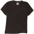 Calvin Klein Herren T-Shirt Top Large Schwarz Baumwolle