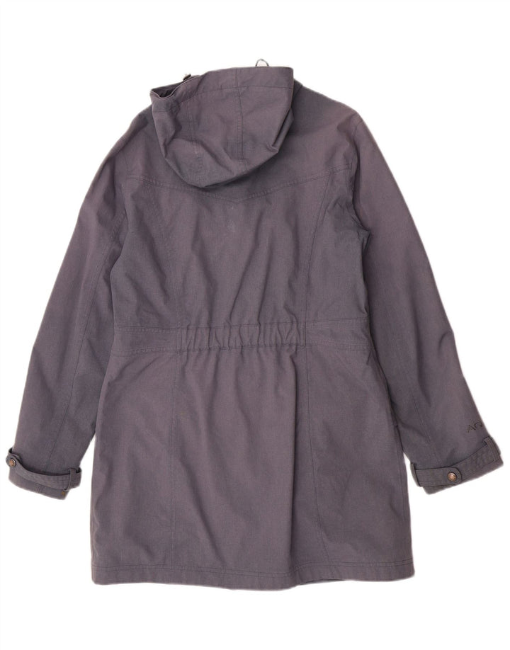 Berghaus Damen-Regenmantel mit Kapuze, UK 12, mittelblau, Polyamid