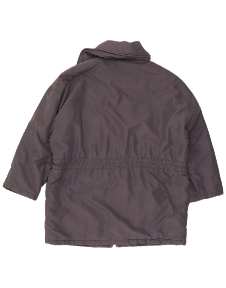 Vintage Damen Utility Jacke UK 16 Large Grau