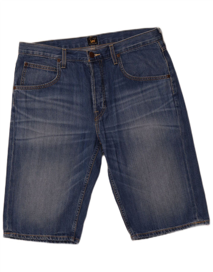 LEE Herren Jeansshorts W34 Large Blau