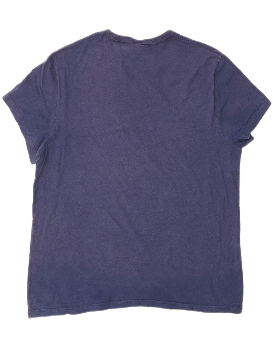 Champion Herren Grafik-T-Shirt-Oberteil XL aus marineblauer Baumwolle