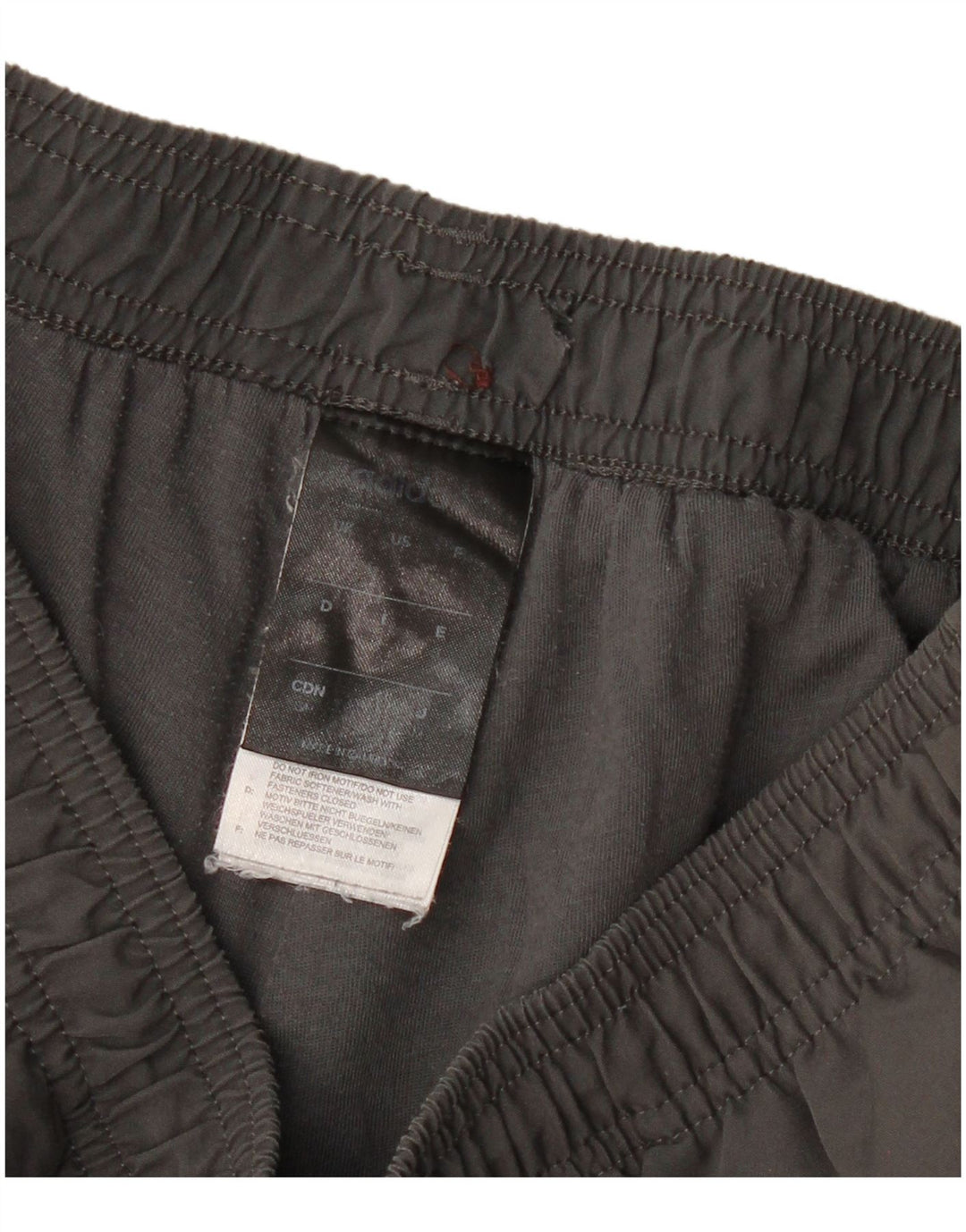 Adidas Herren-Trainingshose, klein, grau, Polyester