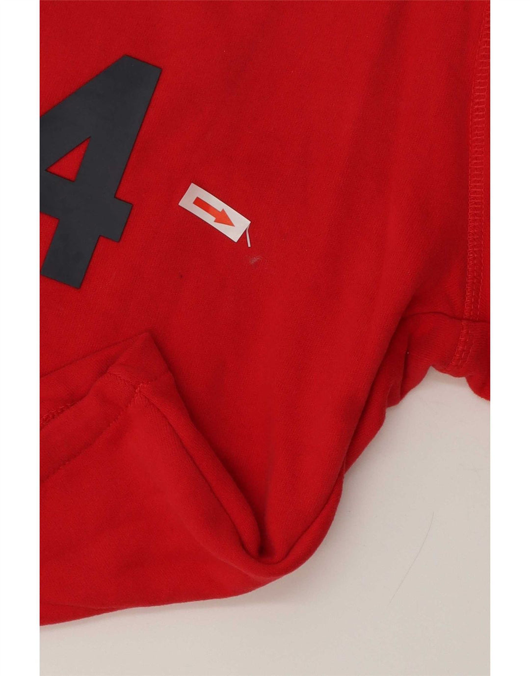 Superdry Herren-Sportshorts mit Grafik, Größe L, aus roter Baumwolle