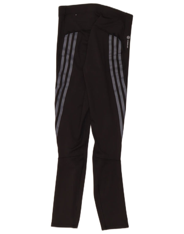 Adidas Damen Aeroready Leggings UK 4/6 XS Schwarz