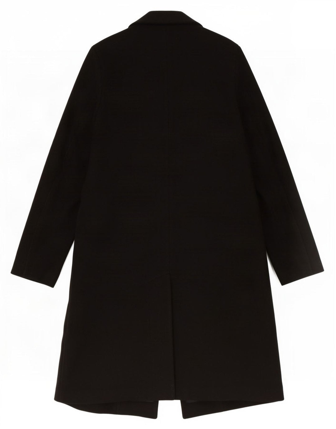 Zara Damen Mantel UK 10 Small Schwarz Polyester