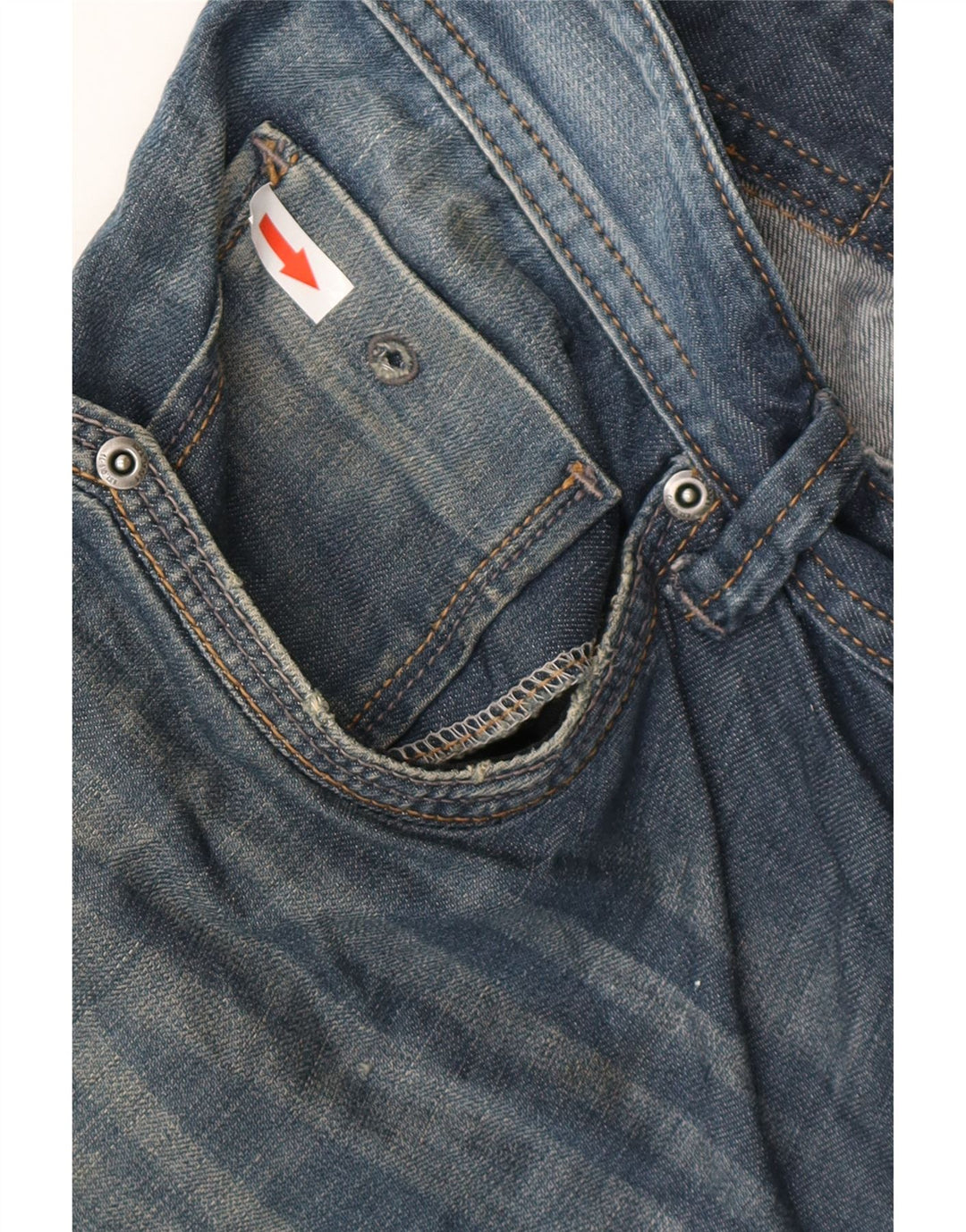 JACK & JONES Herren Straight Jeans W32 L34 Blau