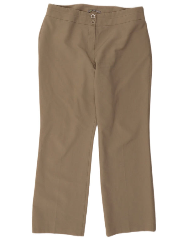 Marks & Spencer Damen Gerade Chinohose UK 16 Large W34 L30 Beige