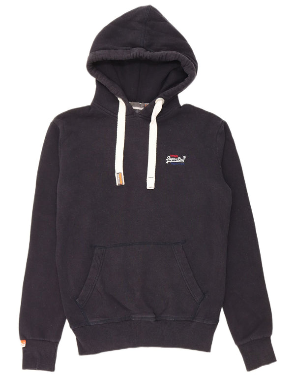 Superdry Herren Kapuzenpullover XS Marineblau Baumwolle
