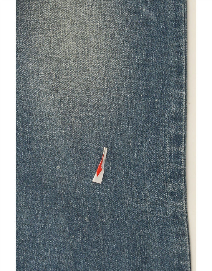 Wrangler Damen Sofia Bootcut Jeans W29 L30 Blaue Baumwolle