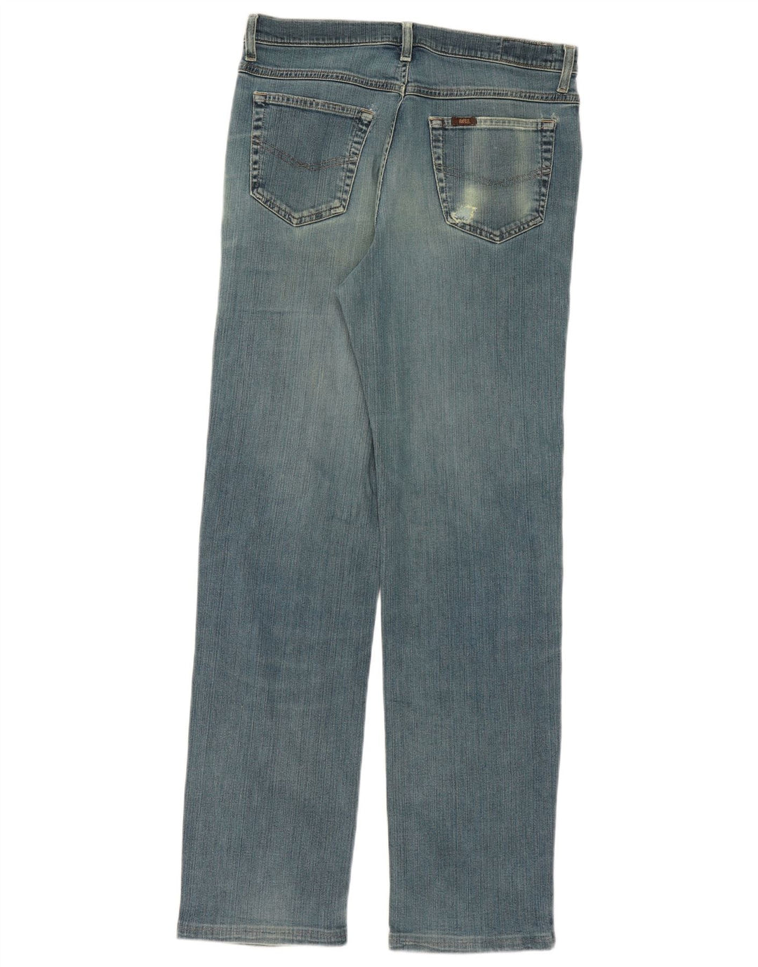 Rifle Damen Straight Jeans W32 L32 Blau