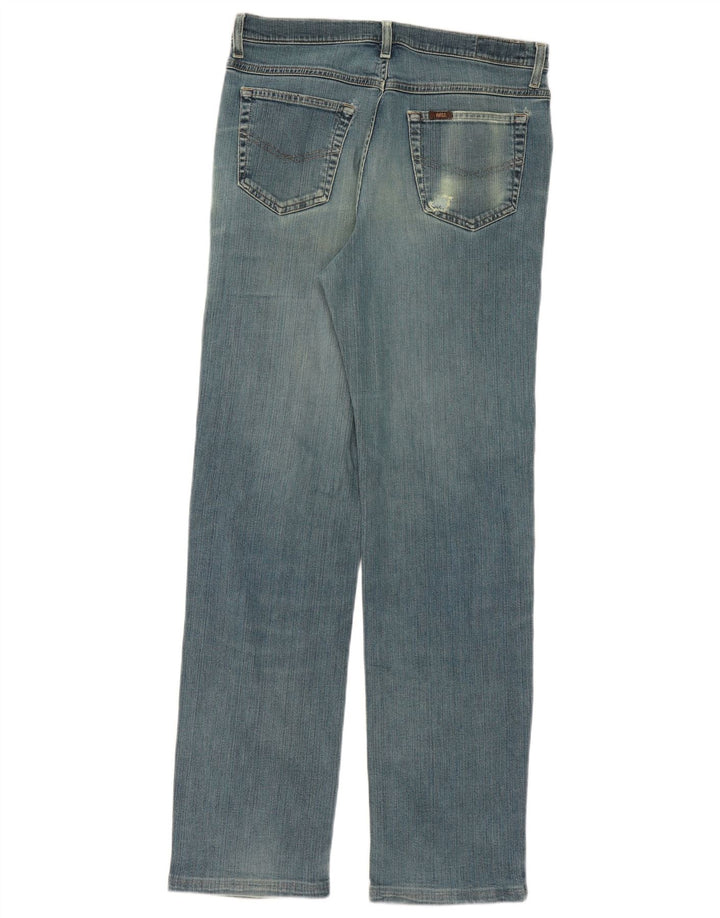 Rifle Damen Straight Jeans W32 L32 Blau