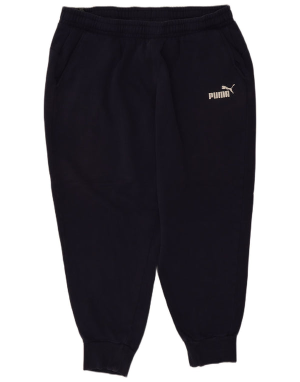Puma Herren Trainingshose Jogger 2XL Marineblau Baumwolle