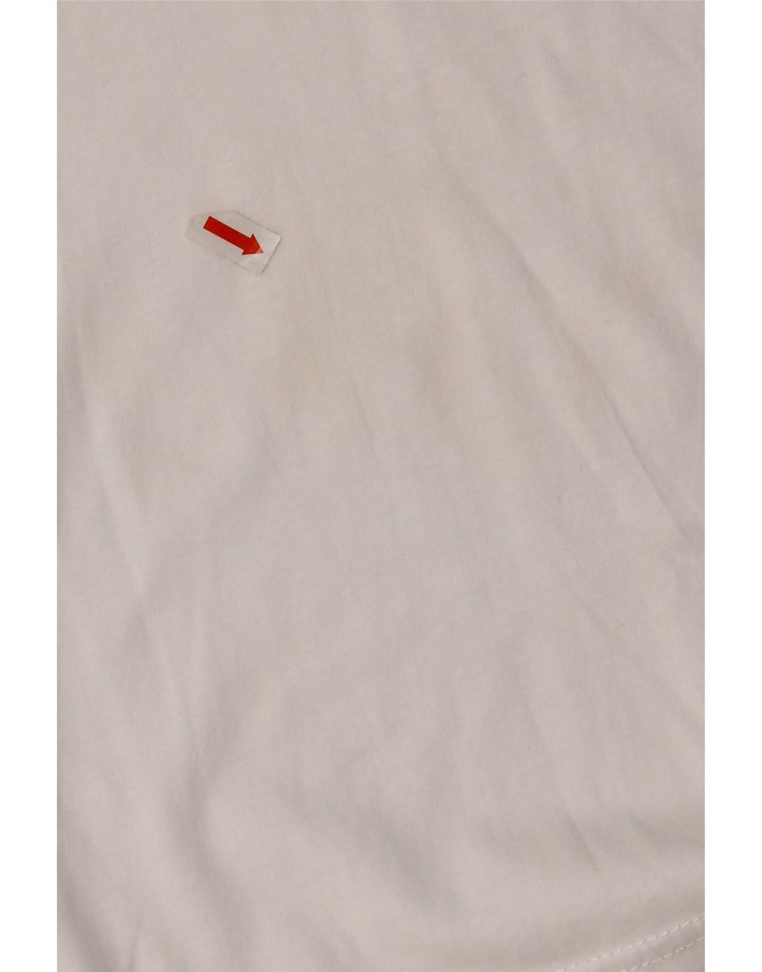 Tommy Hilfiger Damen Grafik-T-Shirt-Oberteil UK 14 Mittelweiß