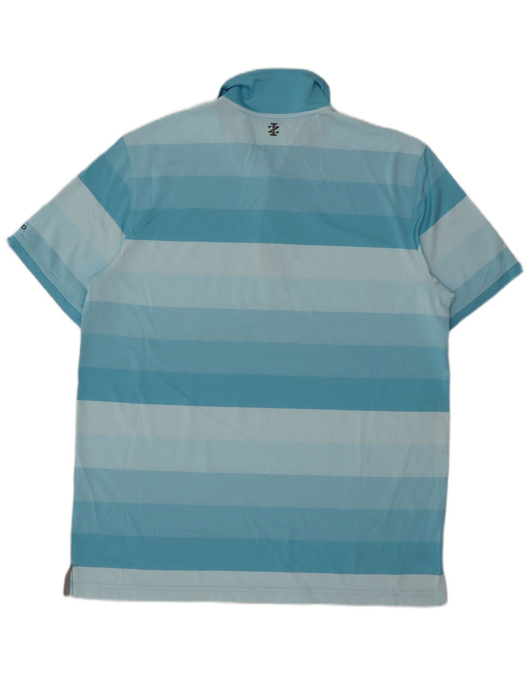 Izod Herren-Poloshirt, groß, blau gestreift, Polyester