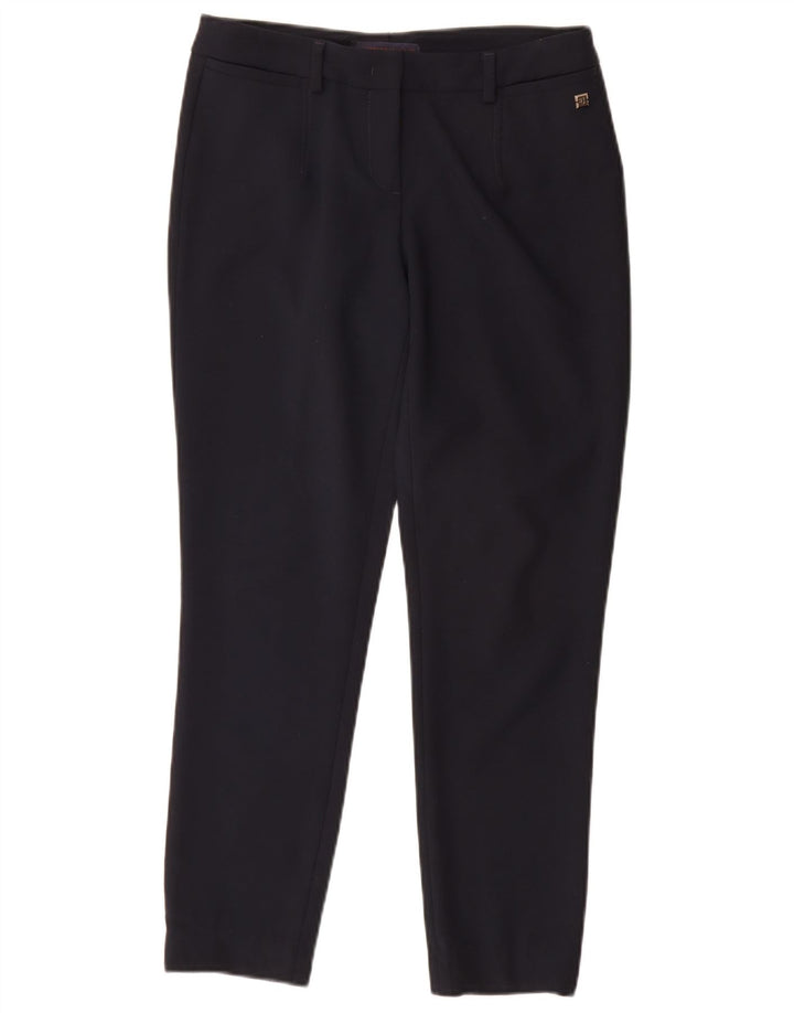 Trussardi Damen Slim-Anzughose IT 42 Medium W30 L27 Marineblau