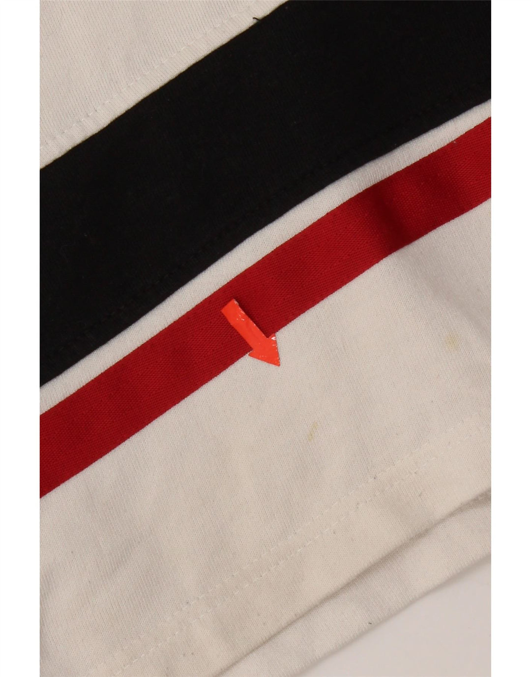 Champion Herren-Sweatshirt mit grafischem Reißverschluss und Rundhalsausschnitt, Mittelweiß, Farbblock