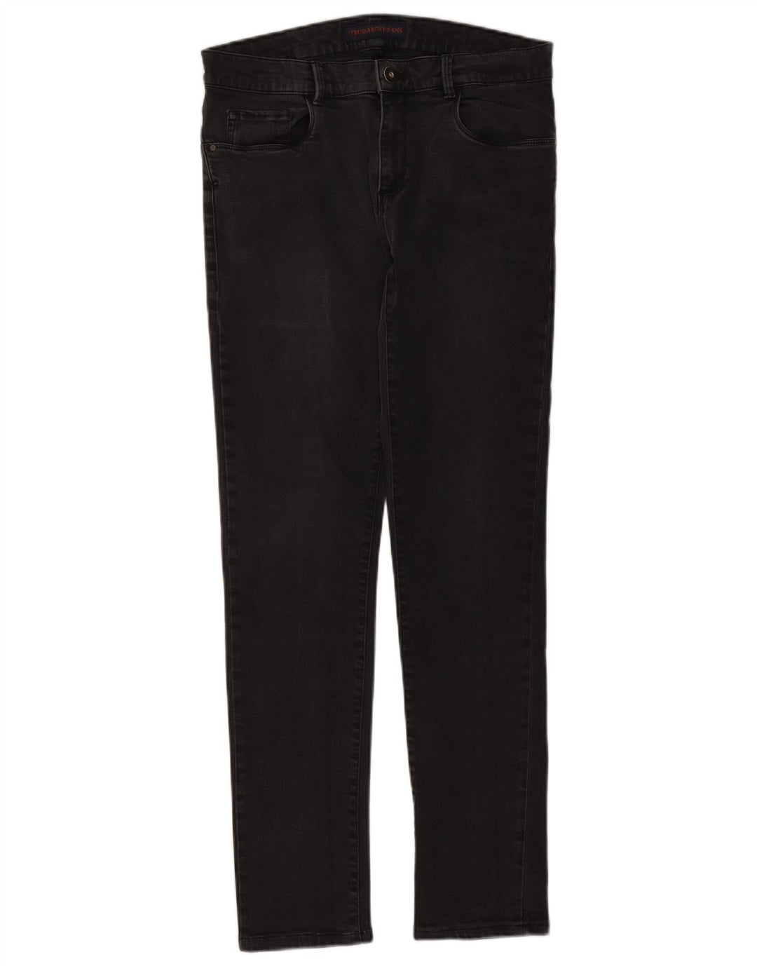Trussardi Damen Slim Jeans W30 L31 Schwarz