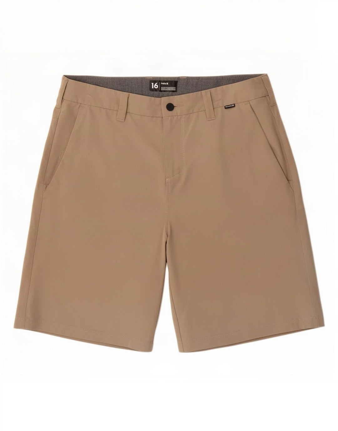 Hurley Chino-Shorts für Jungen, 15–16 Jahre, W33, Khaki, Polyester