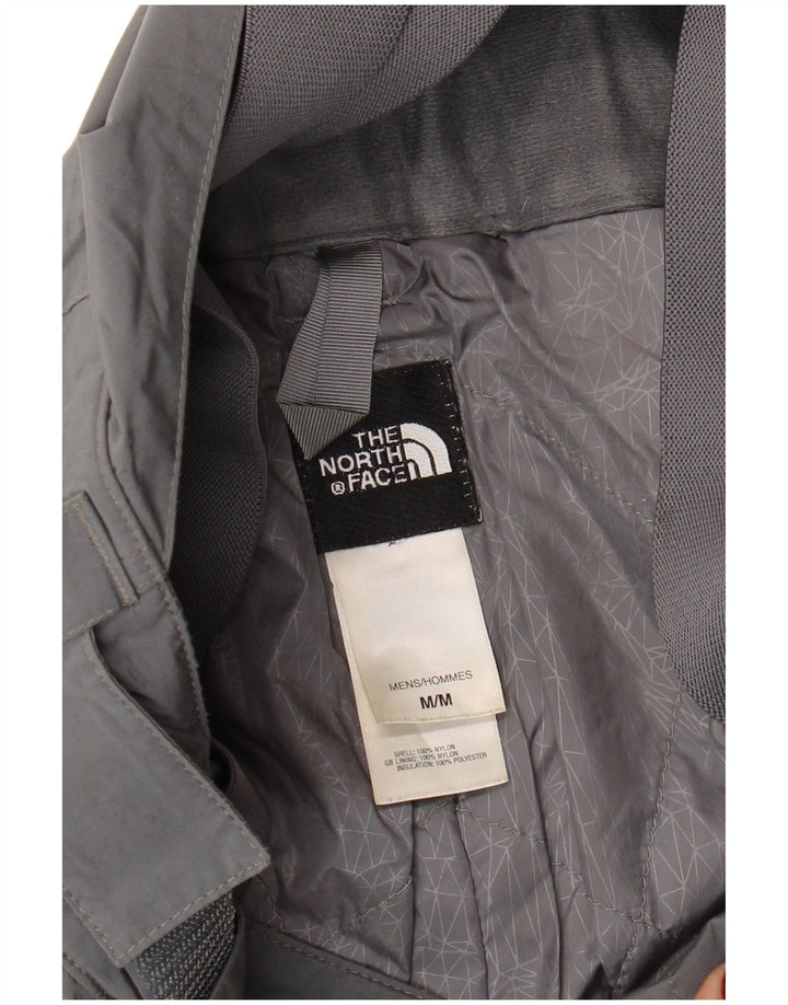 The North Face Herren Latzhose Skihose Mittelgraues Nylon
