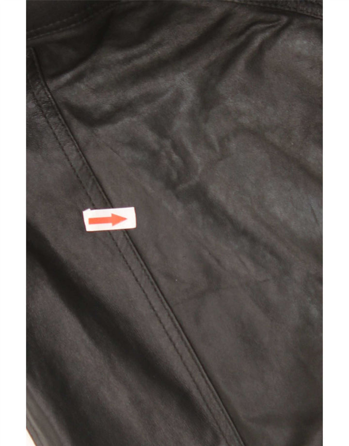 Maze Herren Lederjacke IT 50 Großes schwarzes Leder