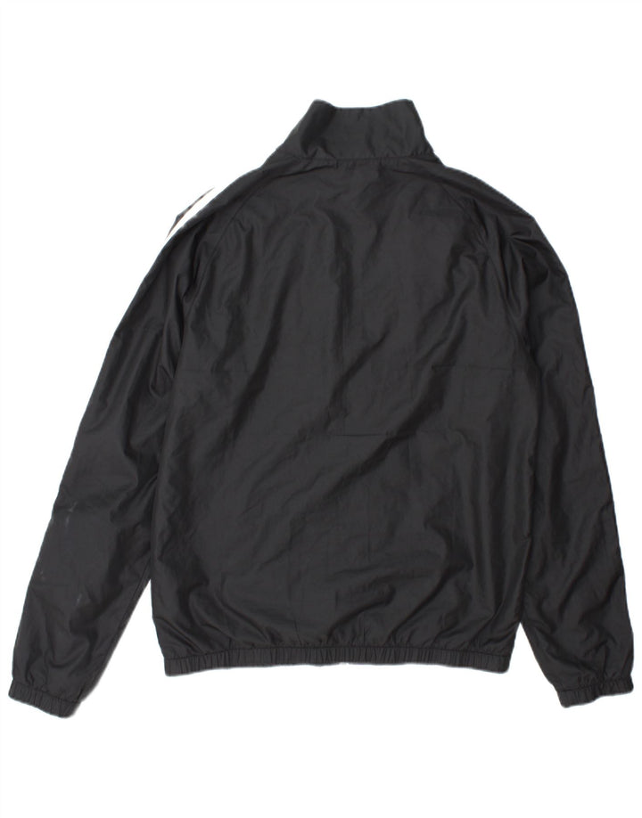 Nike Herren Regenjacke UK 38 Medium Schwarz Polyester