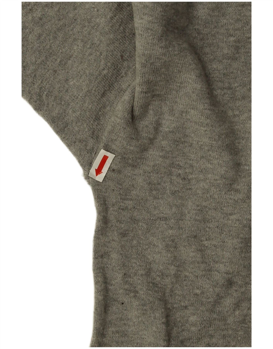 Zara Damen-Pullover, übergroß, U-Boot-Ausschnitt, Gr. 14, Mittelgrau meliert