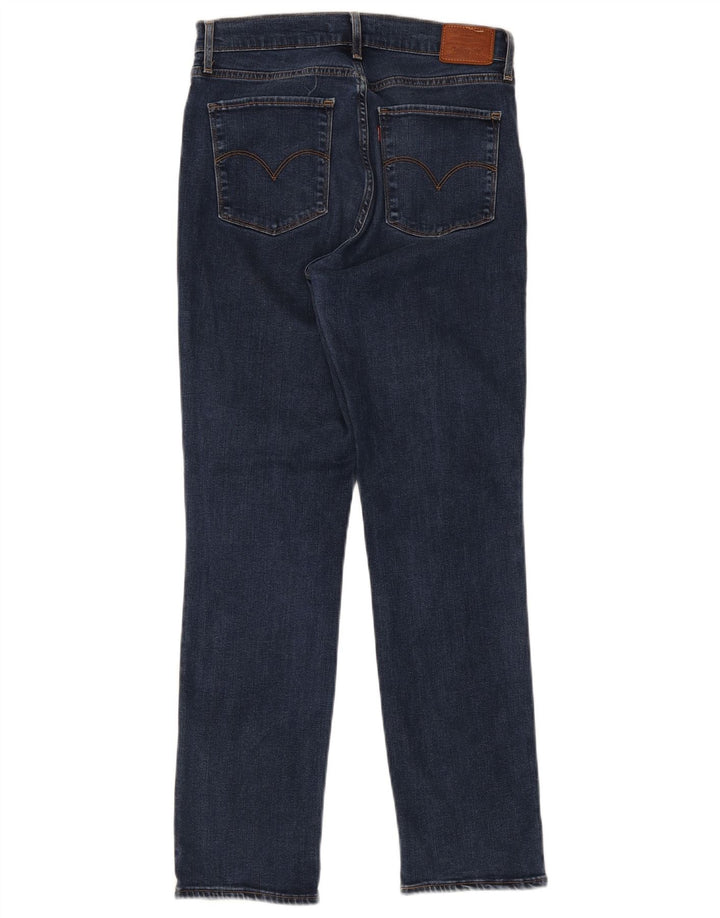 Levi's Damen 724 High Rise Straight Jeans W30 L30 Blau