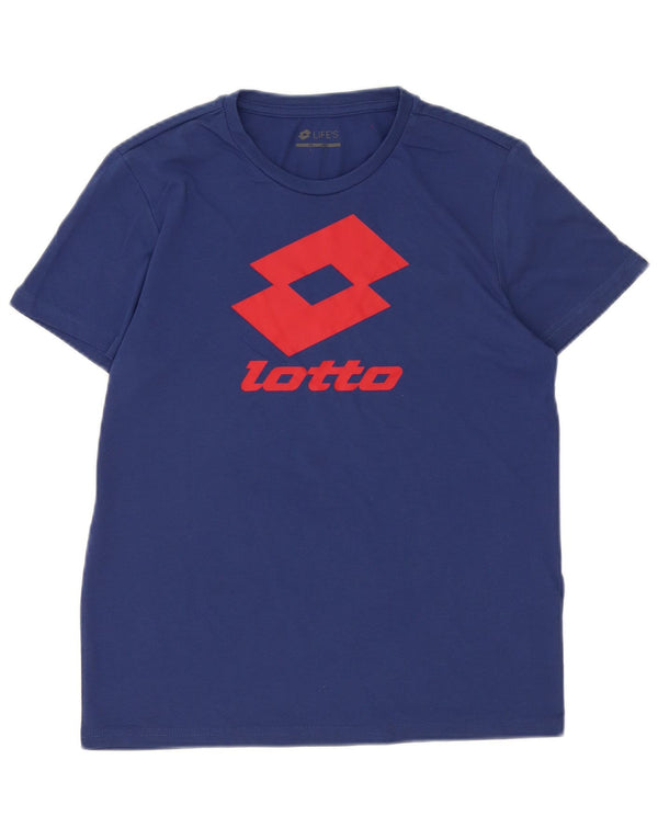 Lotto Life's Grafik-T-Shirt für Jungen, 13–14 Jahre, Größe L, Blau