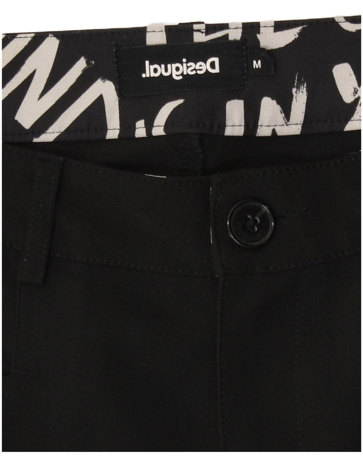 Desigual Damen Slim Freizeithose Medium W28 L28 Schwarz