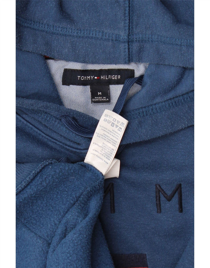 Tommy Hilfiger Herren-Kapuzenpullover mit Grafik, mittelmarineblau, Baumwolle