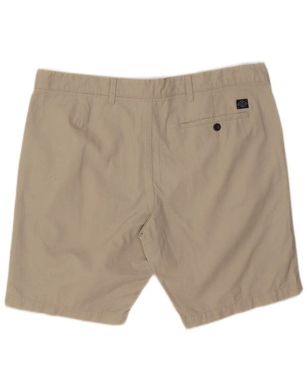 Marks & Spencer Herren Chinoshorts W38 XL Beige Baumwolle