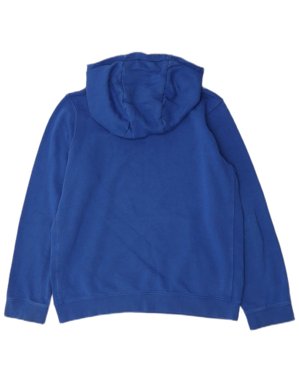 Nike Jungen Kapuzenpullover, 13–14 Jahre, XL, blaue Baumwolle