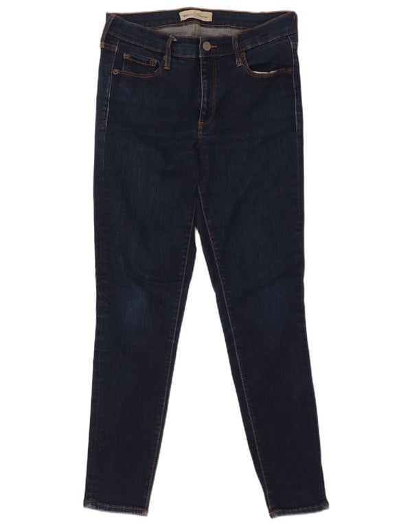Gap Damen Skinny Jeans US 6 Medium W28 L27 Marineblau Baumwolle