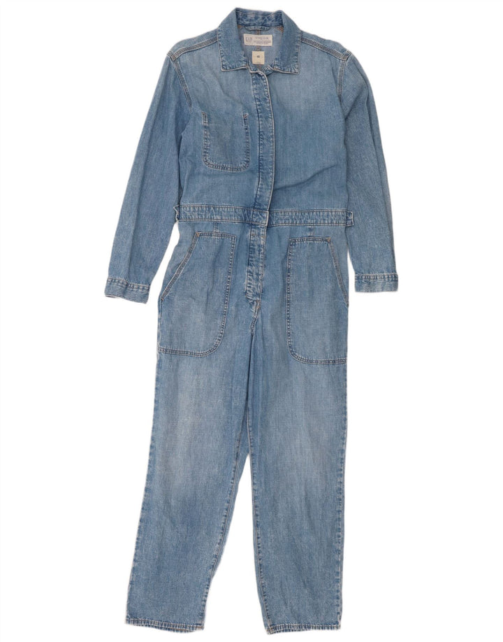 Gap Denim-Overall für Damen, US 10, Größe L, Blau, Baumwolle