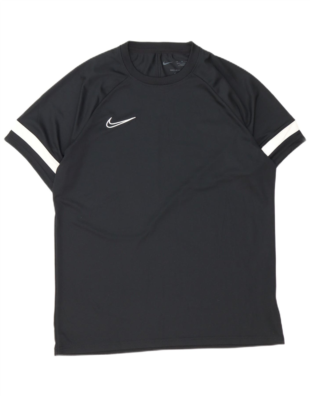Nike Herren Dri Fit T-Shirt Top XL Schwarz Colourblock Polyester
