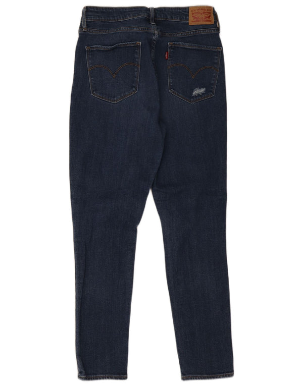 Levi's Damen 721 Distressed High Rise Skinny Jeans W30 L26 Blaue Baumwolle