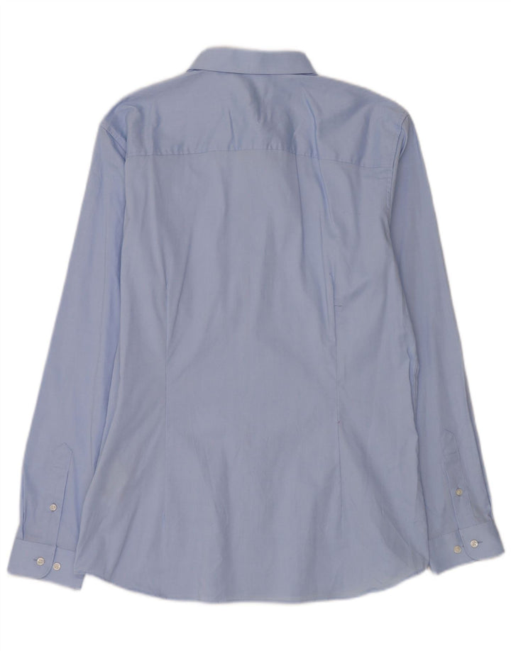 Jack & Jones Herrenhemd XL, blaue Baumwolle