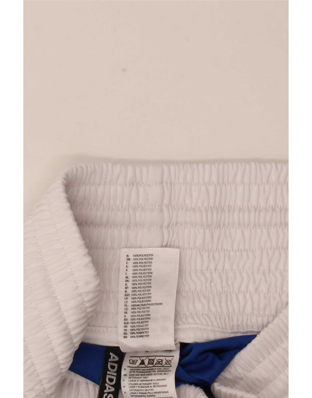 Adidas Herren-Boxsport-Shorts, groß, blaues Colourblock-Polyester