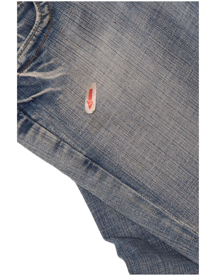 Levi's Damen 571 Low Waist Slim Jeans W26 L34 Blau