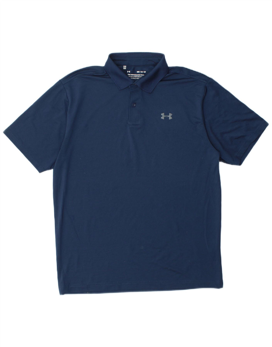 UNDER ARMOUR Herren Heat Gear Poloshirt Medium Marineblau Polyester