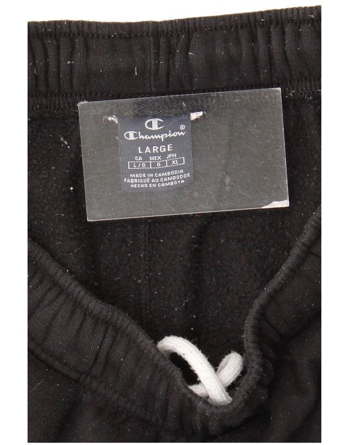 Champion Herren-Trainingshose, Größe L, Schwarz