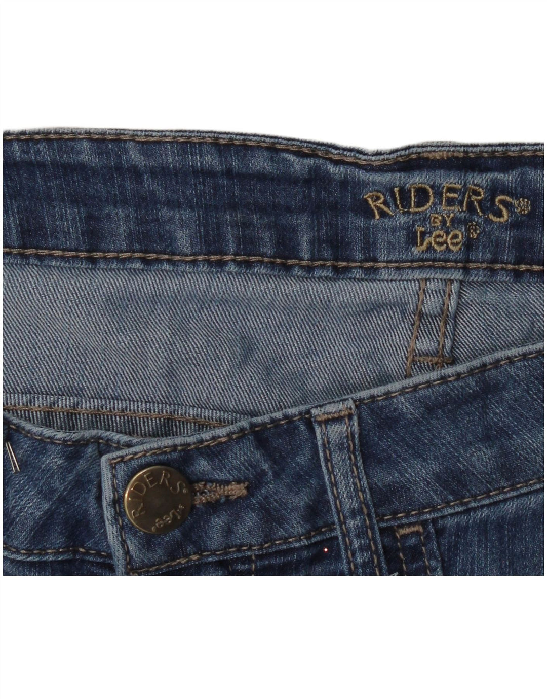 Lee Damen Riders Capri-Jeans W34 L18 Blau