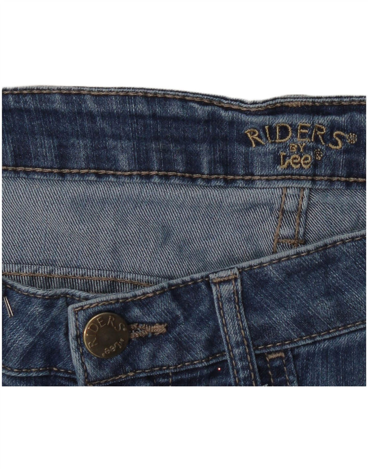 Lee Damen Riders Capri-Jeans W34 L18 Blau