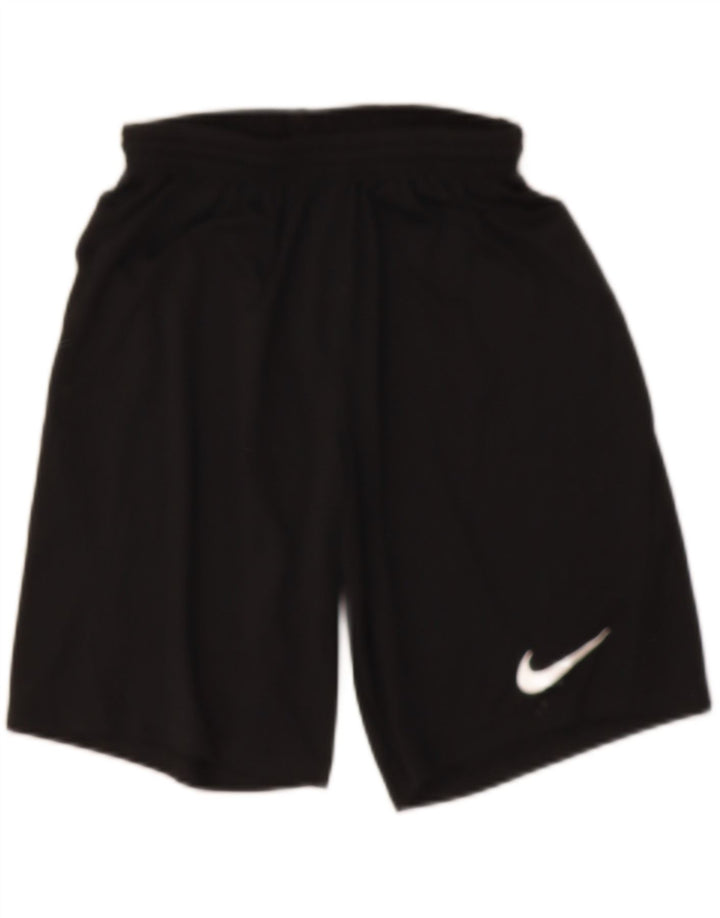 NIKE Womens Sport Shorts UK 8 Small Black Polyester Vintage Nike and Second-Hand Nike from Messina Hembry 